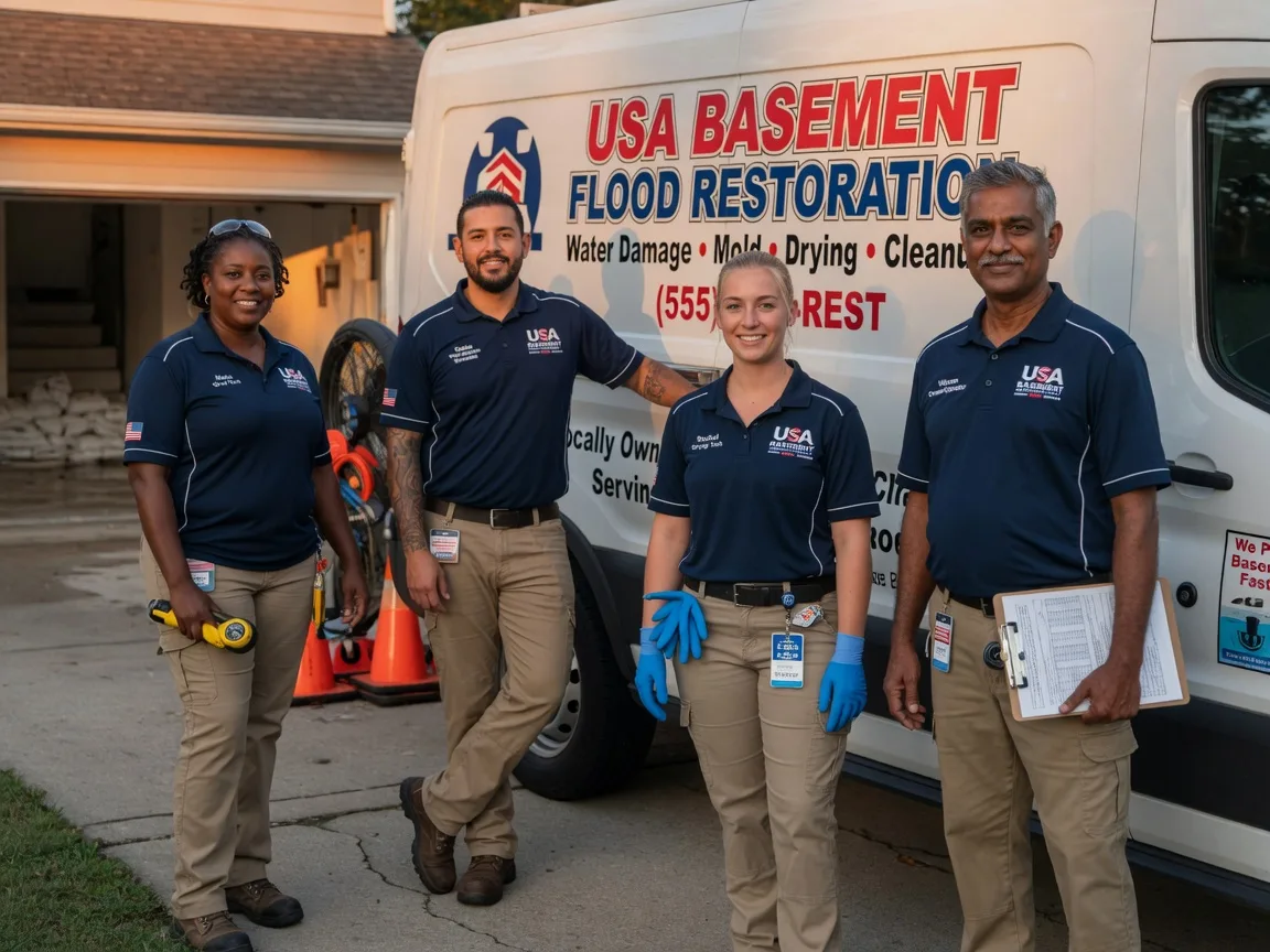 Basement Flood Cleanup company in Bay City, WI